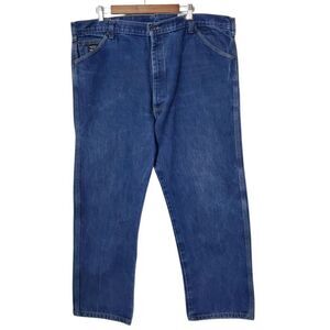 Pointer Jeans 44x30 Dark Wash Blue Straight LC King Cone Denim USA Work Mens